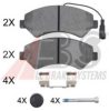 A.B.S. 37908 OE Brake Pad Set, disc brake